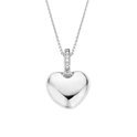 Ti Sento 6745SI Silver heart pendant with CZ stone