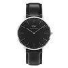 daniel-wellington-dw00100133-classic-man-40-mm-black-sheffield-horloge 1