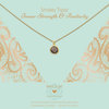 heart-to-get-n304ogs16g-necklace-one-gemstone-smokey-topaz-inner-strength-positivity-goldplated 1