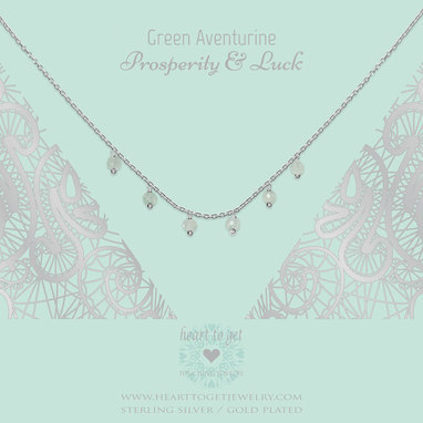 heart-to-get-n315sdgg16s-necklace-six-dangling-gemstones-green-aventurine-prosperity-luck-silver