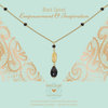 heart-to-get-n317gcfb16g-necklace-gemstone-with-charm-feather-teardrop-gemstone-black-spinel-empowerment-inspiration-goldplated 1