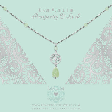 heart-to-get-n320gctg16s-necklace-gemstone-with-charm-tree-of-life-teardrop-gemstone-green-aventurine-prosperity-luck-silver