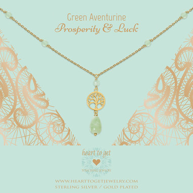heart-to-get-n320gctg16g-necklace-gemstone-with-charm-tree-of-life-teardrop-gemstone-green-aventurine-prosperity-luck-goldplated