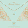 heart-to-get-n323gop16g-necklace-gemstone-with-charm-open-heart-pearl-feminine-wisdom-goldplated 1