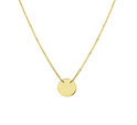 Huiscollectie 4018138 yellow gold necklace with pendant