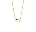 Huiscollectie 4017385 yellow gold necklace with pendant