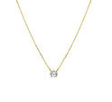 Huiscollectie 4017709 yellow gold necklace with pendant