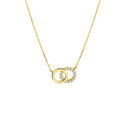 Huiscollectie 4017712 yellow gold necklace with pendant