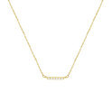 Huiscollectie 4017937 yellow gold necklace with pendant