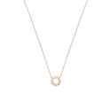 Huiscollectie 4400686 rosegold necklace with pendant
