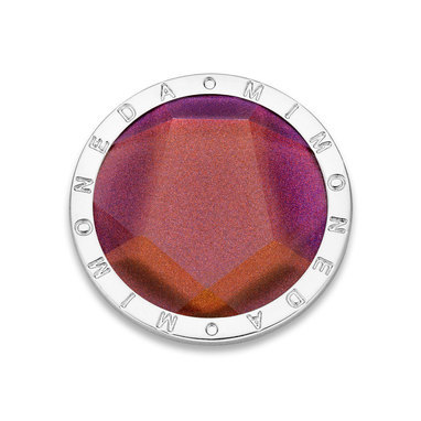 Mi Moneda LUZ-25-M Luz Bordeaux Stainless Steel Sparkling Disc With Special Cut