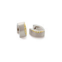 Boccia Titanium 05002-04 Bicolor earrings with diamond