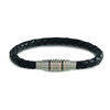 Boccia Titanium 03003-02 Bicolor lederen armband 1