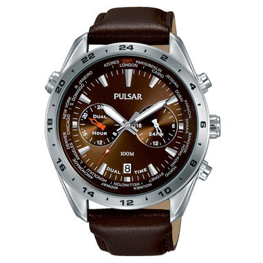 Pulsar PY7013X1 Heren chronograaf GMT horloge