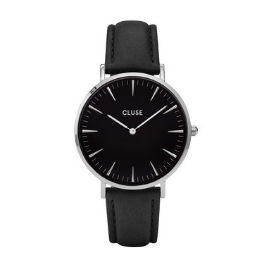 CLUSE CL18201 La Bohème Silver Black Black horloge