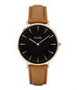 cluse-cl18401-la-boheme-gold-black-caramel-horloge 1