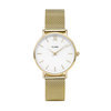 CLUSE CW0101203007 Minuit Mesh Gold White horloge 1