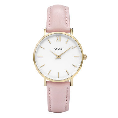 CLUSE CL30020 Minuit Gold White Pink horloge