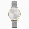 CLUSE CW0101203015 Minuit Mesh Gold Silver horloge 1