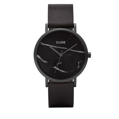 CLUSE CL40001 La Roche Full Black Marble horloge