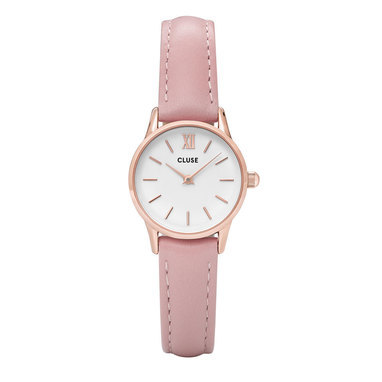 CLUSE CL50010 La Vedette Rose Gold White Pink horloge
