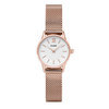 CLUSE CW0101206002 La Vedette Mesh Rose Gold White horloge 1