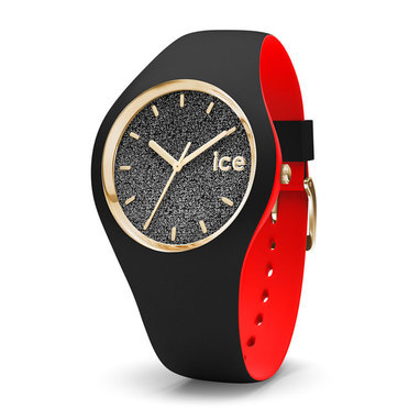 Ice-Watch IW007237 ICE LouLou - Black Glitter - Unisex horloge