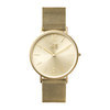 Ice-Watch IW012704 ICE City Milanese - Gold matte - Gold dial - Unisex - 2H horloge 1
