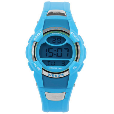 Coolwatch CW.340 Kids Hiker Horloge Digitaal Licht Blauw