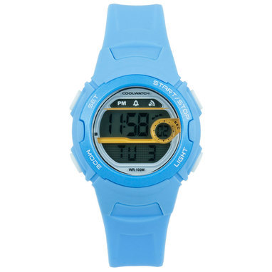 Coolwatch CW.345 Kids Horloge Skills Digitaal Blauw
