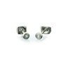 Boccia 0537-01 zilveren oorbellen met diamant 1