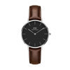 Daniel Wellington DW00100177 Classic Petite Black Bristol horloge 1