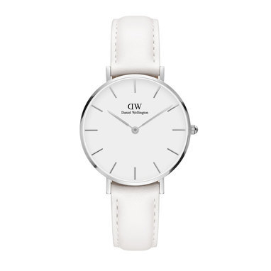 Daniel Wellington DW00100190 Classic Petite Bondi horloge White Silver