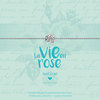 Heart to get B362ROS17S bracelet rose silver la vie en rose 1