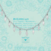 Heart to get BO242NTDR17S necklace dangling drops silver Bohemian 1