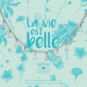 Heart to get BO246NTRI17S necklace dangling triangles silver La vie est belle