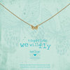 Heart to get N359BUT17G necklace butterfly goldplated together we will fly 1