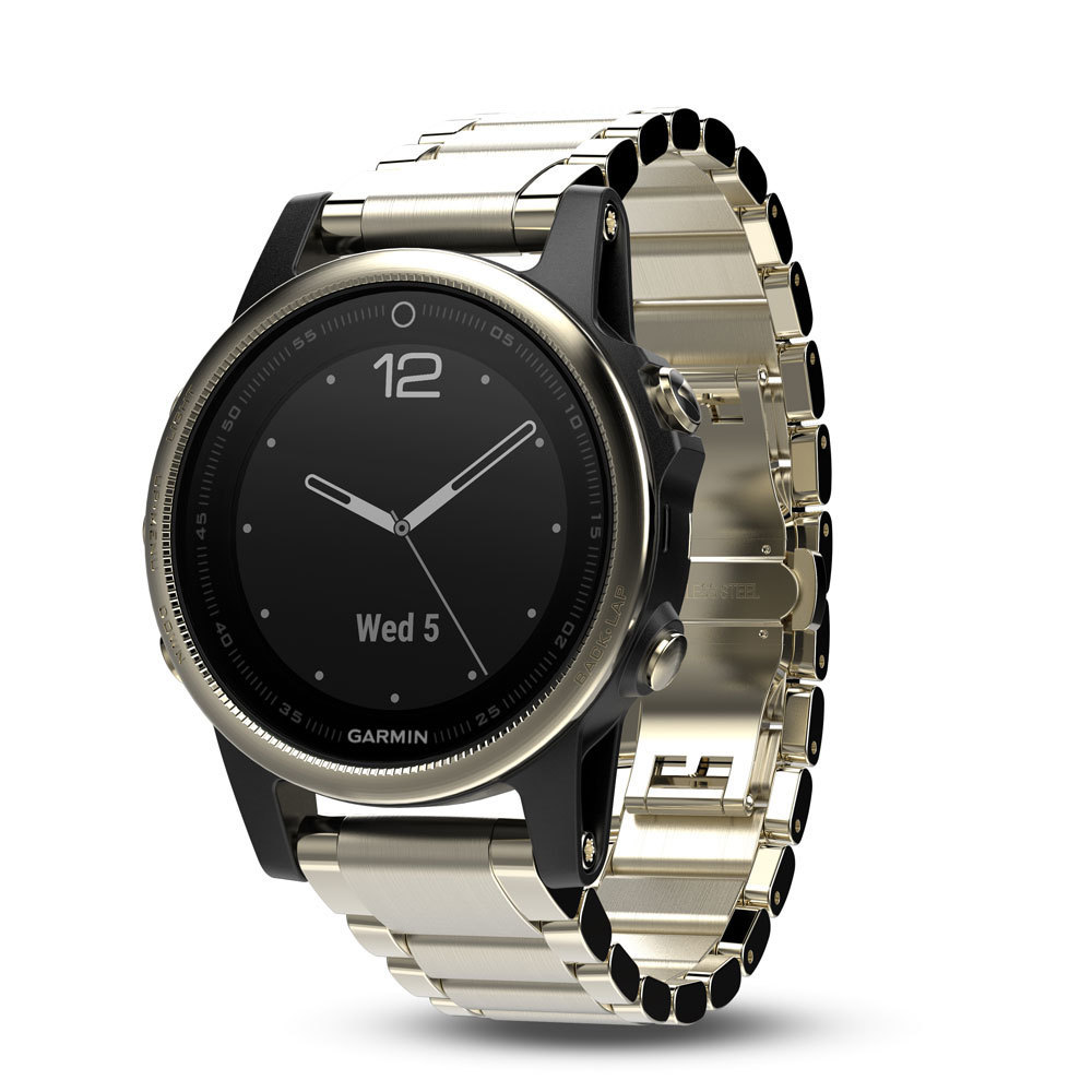 Garmin 010-01685-15 Fenix 5s Sapphire Smartwatch