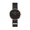 Daniel Wellington DW00100215 Classic Petite Cornwall Black rosegold Dames horloge 1