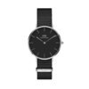 Daniel Wellington DW00100216 Classic Petite Cornwall Black silver Dames horloge 1