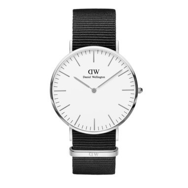 Daniel Wellington DW00100258 Classic Man Cornwall White silver Heren horloge