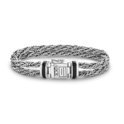 Buddha to Buddha 078 Ketut Double Stone silver bracelet