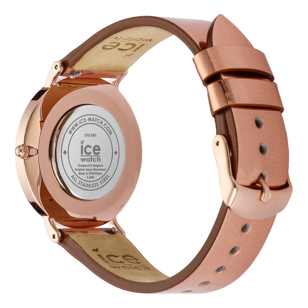 Ice-Watch IW015091 ICE City Sparkling - Glitter - Metal - Rosegold - Small horloge