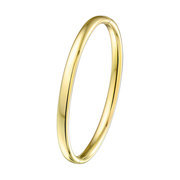 Huiscollectie 5000142 Gold bangle bracelet with silver core