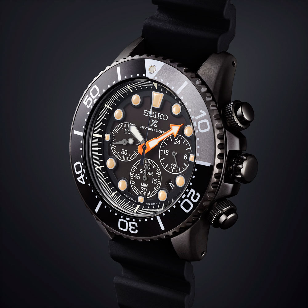 Seiko Prospex Sea The Black Series Limited Edition SSC673P1 horloge
