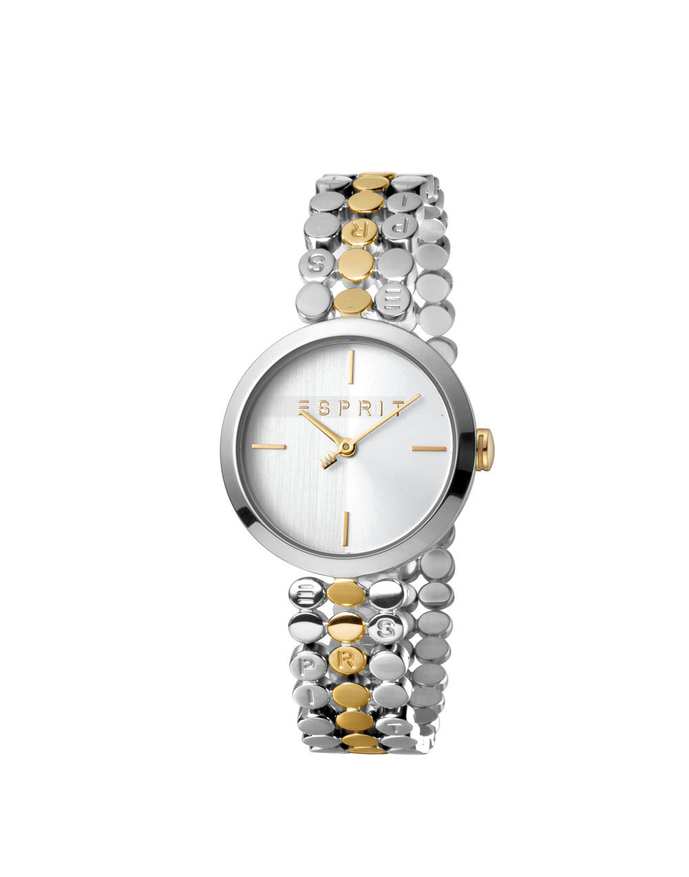 Esprit ES1L018M0065 Bliss T/T Gold Silver horloge