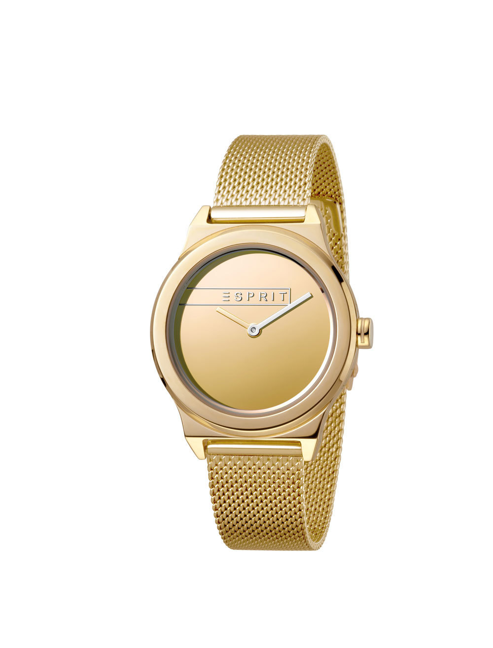 Esprit ES1L019M0085 Magnolia Gold Mesh horloge
