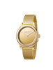 Esprit ES1L019M0085 Magnolia Gold Mesh horloge 2