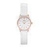 CLUSE CW0101206005 La Vedette Rose Gold White-White horloge 1