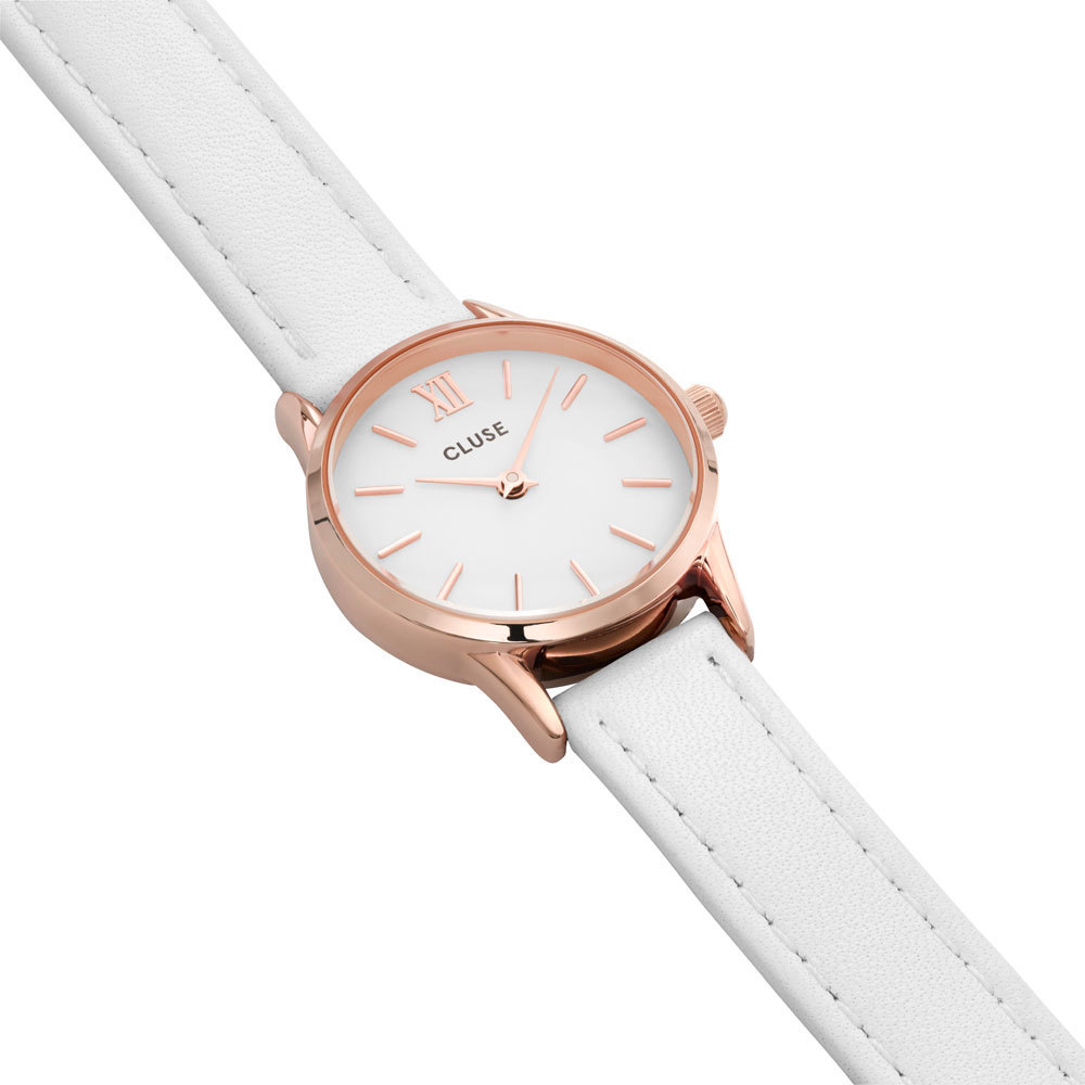CLUSE CL50030 La Vedette Rose Gold White-White horloge